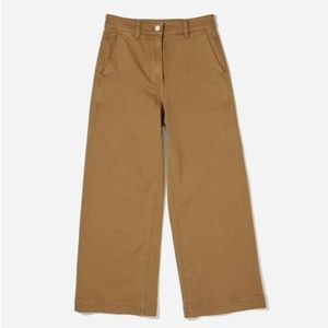 Everlane Wide Leg Crop - Ochre - Size 6